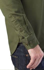Filson Drill Chino Shirt Olive Clothes Clothing Brand Menswear