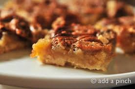 Southern Pecan Pie Bars Recipe Desserts With Crust Eggs Sugar Corn Syrup Vanilla Butter Salt Pec Pecan Pie Bars Pecan Pie Bars Recipe Southern Pecan Pie