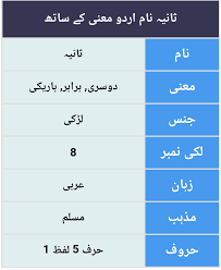 Saniaثانیہ Name Meaning In Urdu English Girl Names With Meaning Names With Meaning Muslim Boy Names