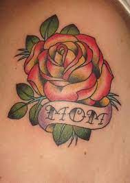 I know that this is an obvious addition but as it is such a tiny bit of manipulation, i elected to put this image into the. 40 Mom Tattoos To Ink In Honor Of Mom Inked Weddings Yellow Rose Tattoos Mother Tattoos Rose Flower Tattoos