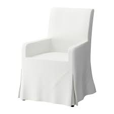Although a chair with arms may be the first item that comes to mind, armless chairs offer a sleek and modern look that does not compromise on quality. Henriksdal Armchair Ikea Armrests For Additional Sitting Comfort Seat Filled With Polyester Waddin Upholstered Chairs Ikea Ikea Dining Dining Chair Slipcovers