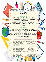 Kalendar kuda tahun 2019 malaysia (senarai cuti umum) via www.permohonan.my. Takwim Persekolahan Dan Cuti Umum Johor 2020