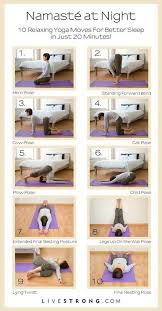 18 Charts That Will Help You Sleep Better Relaxing Yoga Night Yoga Yoga Moves
