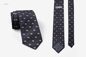 Neck Tie Mockup Set Neck Tie Customizable Labels Tie