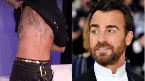 laughs. which actually worked out, because the kid playing. Sorry Ben Affleck Make Way For Justin Theroux S Giant Rat Tattoo Huffpost