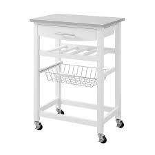 We did not find results for: Stainless Steel Top White Wood Kitchen Island Storage Cart Fastfurnishings Com