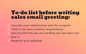 Business partners often call each other by their first names. How To Write The Best Sales Email Greetings Not To Turn Off Your Client Immediately Newoldstamp