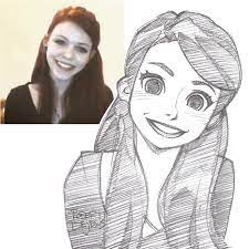 Anime Characters From Real People By Robert De Jesus Photo To Cartoon Cartoon Sketches Cartoon Drawings One of the primary method to do so is to start with basic geometric shapes and turn them into organic shapes and then add details on top of that.