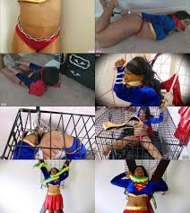 SuperGirl Bondage Scenarios - A Heroine's Struggle