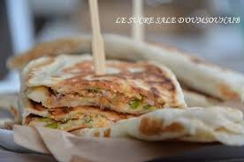 Crepes Turques Au Poulet Le Sucre Sale D Oum Souhaib Recette Ramadan Crepe Turque Recette