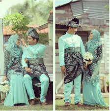 Shopee haul baju korean style (mint edition) super trendy 2020. Mint Black Songket Muslimah Wedding Dress Nikah Dress Wedding Costumes