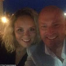 Charlie Brooks is reunited with former partner Tony Truman as they holiday  in Ibiza