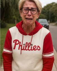 Phillies Karen AKA Leslie Ann Kravitz says she can't go anywhere without  people booing her and it's distressing her life!