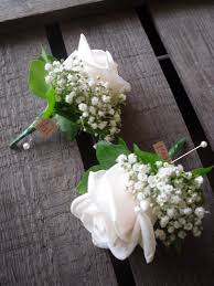 See more ideas about wedding bouquets, wedding, wedding bridal bouquets. Wedding Bouquet Posy Flowers With Babies Breath Gyp Buttonholes Corsage
