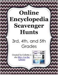 Grades 3 4 And 5 Encyclopedia Scavenger Hunts Lesson Plans Library Lesson Plans Library Lessons School Library Lessons