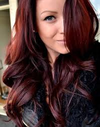 Is it safe to dye dark hair at home? Love This Color John Frieda 4r Dark Red Brown Hair Color Auburn Dark Auburn Hair Color Hair Color Burgundy
