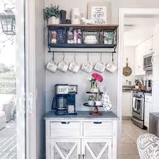 List of 20+ charming coffee bar ideas and inspiration. 11 Coffee Bar Ideas That Fit Every Style With Photos