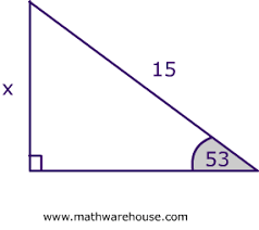 First, add up the measures of the two. Sine Cosine And Tangent To Find Side Length Of A Right Triangle