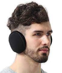 Tough Headwear Fleece Ear Muffs Ear Warmers Behind The Head Style Winter Earmuffs For Men Women