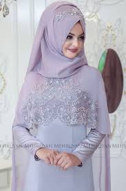 Pinar Sems Melek Abiye Lila 02 900x1355 Jpg 900 1355 Basortusu Modasi Moda Stilleri Kadin Giyim