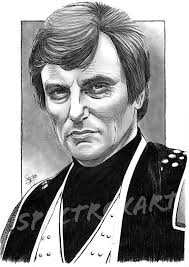 BLAKE'S 7 ORIGINAL ART "Kerr Avon" by Spectroxart