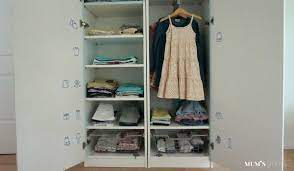 Die ankleide im kinderzimmer nimmt langsam gestalt an. Kinderleichte Schrankordnung Mum S Secrets