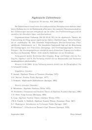 Sehr zweifelhaft, sehr die frage sein: Https Www Math Uni Tuebingen De Ab Gruppen Schmid Algebraische Zahlentheorie Ws0809 Zahlentheorie Pdf