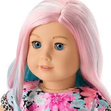 American Girl Doll Truly Me 116 Wig Pink And Purple Pastels Truly Me™  18-inch
