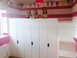 Loft Bed Stuva Hack Bed With Storage Kinder Zimmer Betten Fur Kinder Etagenbett Kinder