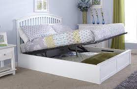 Most people would agree that a bed is among the most important pieces of furniture in it's a great choice if you don't want to go something that's pure white or something that's too grey. Madrillo White King Size Ottoman Storage Bed Frame