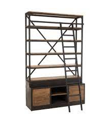 Check spelling or type a new query. Etagere Style Industriel 5 Niveaux Et 2 Portes Noir Miza Maisons Du Monde