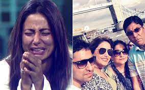Tv actress hina khan's father passed away due to cardiac arrest today. Bigg Boss 11 Hina Khan Breaks Down Father Disturbed By Daughter S Outburst