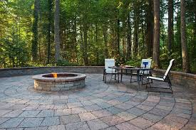 New flat top gas grill combo. Create A Campground In Your Own Backyard It S Easy With System Pavers Custom Fire Pits And Paving Stone Options Fire Custom Fire Pit Backyard Paver Fire Pit