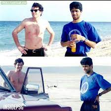 Select from premium nasser al khelaifi of the highest quality. Psg President Nasser Al Khelaifi With Tennis Player Jacques Hervet 1998 Troll Football