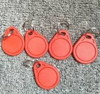 56MHz RFID Key Fob - FM1108 M1 S50 Compatible, IC Keychain ...