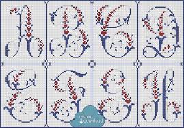 Floral Abc Cross Stitch Pattern Pdf Xsd Download