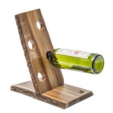 Brilliant Organic 4 Bottle Tabletop Wine Bottle Rack Wine Bottle Rack Wine Rack Bottle Rack