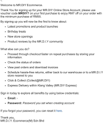 The mr diy website also features stories and sharing by customers regarding their activities, hobbies and pastime with a list of products and prices of items used online shopping is not available at the moment. Mr Diy My Mr D I Y Enjoy Always Low Prices With The Mr D I Y Online Store Account Successfully Created Milled