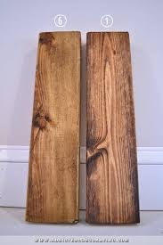 How To Stain Pine A Warm Medium Brown While Minimizing Ugly
