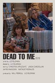 Minimalistic Dead To Me Polaroid Poster Dead To Me Movie Posters Minimalist Film Posters Minimalist