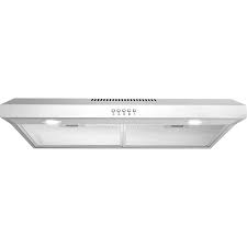 Installs in an under cabinet configuration. Cosmo 5u30 30 In Under Cabinet Range Hood With Ducted Ductless Convertible Slim Kitchen Over Stove Vent 3 Speed Exhaust Fan Reusable Filter Led Lights In Stainless Steel Walmart Com Walmart Com