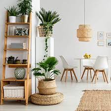 Amazon Com Natural Rattan Stool Ottoman Room Decor Handwoven Banana Leaves Decorative Foot Rest Roun Home Decor Trends Trending Decor Home Decor Inspiration