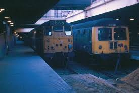 Moorgate Station In 1971 British Rail Diesel Locomotive London Transport