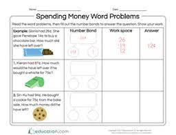 Apr 16, 2016 · 2nd grade money math worksheets your child will love tackling these worksheets on money math because second graders love money. 2nd Grade Money Worksheets Free Printables Education Com