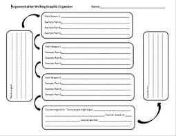 Argumentative Writing Graphic Organizer Argumentative Writing Argumentative Writing Graphic Organizer Graphic Organizers