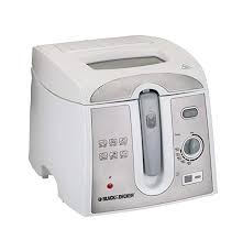 Black And Decker Bread Machine Recipe Book Black Decker Ef2750 2 Litre 1800 Watt Deep Fryer With Digital Timer 220v Not For Usa European Cord Review Deep Fryer Digital Timer Black Decker