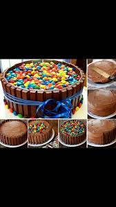 A Cake I Found On Diy Website From Facebook Desserts Pour Enfant Decoration Gateau Facile Gateau Kitkat