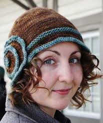 Escargot hat: Knitty Winter bis 2011