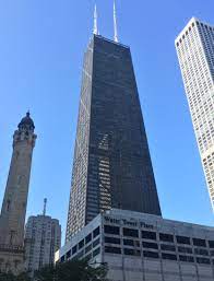Brown building is the low, flat one. File John Hancock Center 2019 Jpg Wikipedia