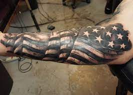 The most popular spots for american flag tattoos are the upper arm, forearm, chest, the back and the sleeve. 101 Best American Flag Tattoos Patriotic Design Ideas 2021 Guide